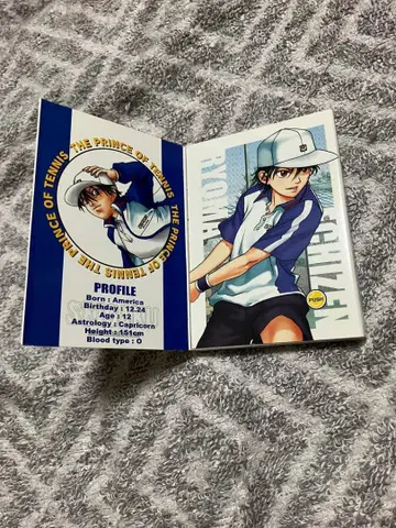 에치젠 료마 테니스의 왕자님 테니프리 보이스 메시지 카드