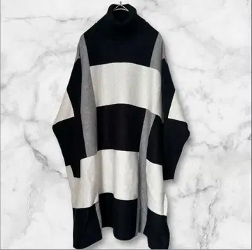 코이비토미사키 오버 사이즈 터틀넥 니트 M~L 대응