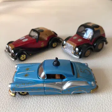 디즈니 모터스 5주년 기념 토미카 & 초로Q 3대