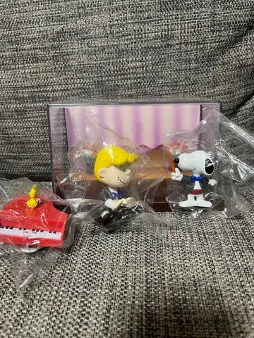 스누피 피규어 3개 세트