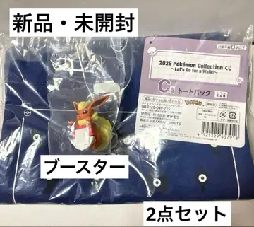 포켓몬 제일복권 C상 토트백 F상 길거리 산책 치라린 프렌즈 부스터