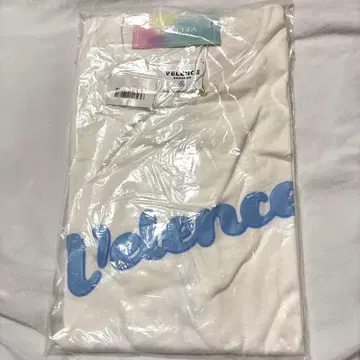 VELENCE 로고 T셔츠 L 사이즈 화이트