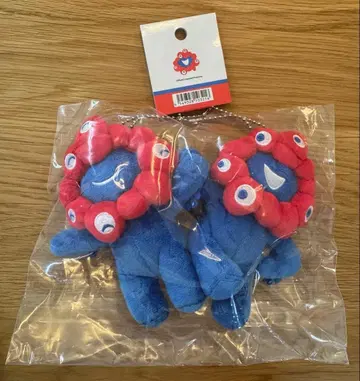 미야쿠미야쿠 페어 봉제 인형 키링 만박