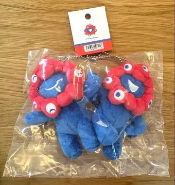 미야쿠미야쿠 페어 봉제 인형 키링 만박