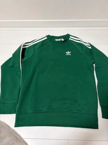 adidas 오리지널스 그린 맨투맨 XS