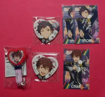 앙스타 스타포니 미니 펜라이트 캔뱃지 카드 치아키 텟코