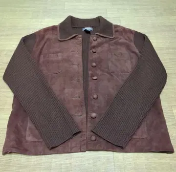 BANANA REPUBLIC 자켓 knit 브라운 니트 jacket