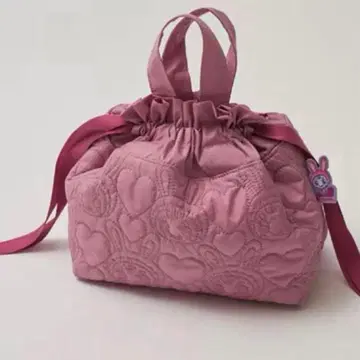 미사용 새상품 mezzo piano 베리에짱 복조리 파우치 퀼팅