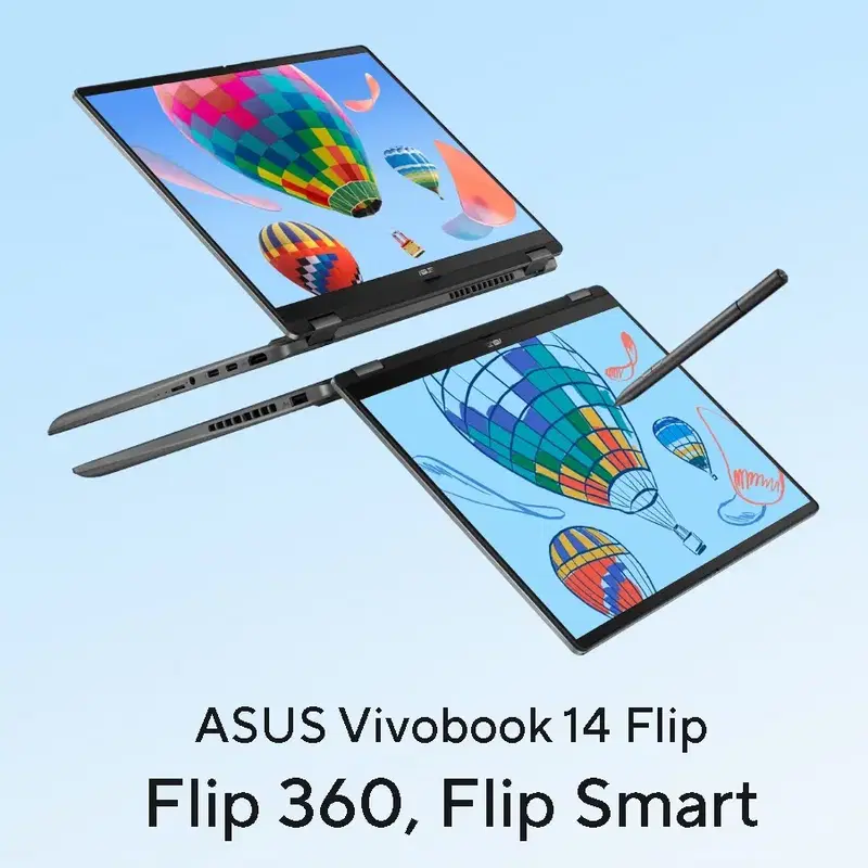 ASUS Vivobook 14 Flip, 램탑, 타블렛, 터치스크린