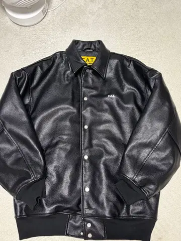 FAT 가죽 자켓 블랙 FAT COOPERS