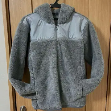 나노 유니버스 플리스 자켓 그레이 후드 M