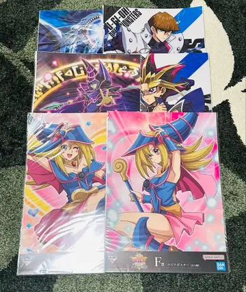 제일복권 유희왕 F상 클리어 포스터 6장 세트