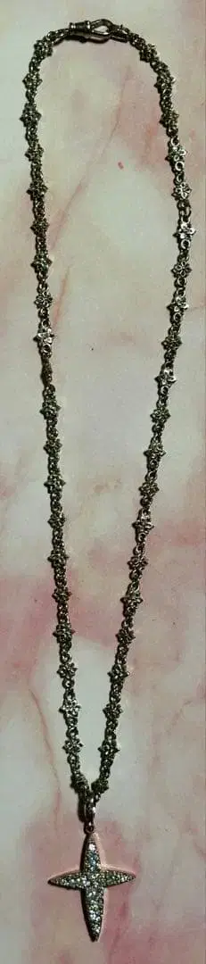 LOVE&HATE 러브앤헤이트 실버925 목걸이 크로스