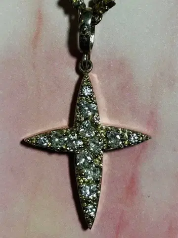 LOVE&HATE 러브앤헤이트 실버925 목걸이 크로스