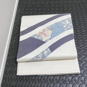 고급 순수 실크 후쿠로 오비 기모노 포멀 예복 11-3