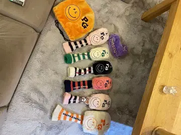 PG 스마일리 골프헤드커버 8세트