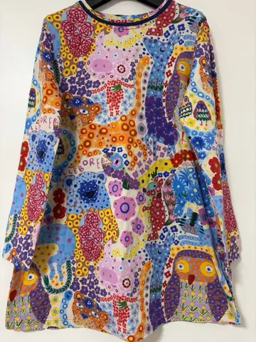 알베로베로 동물 패턴 튜닉