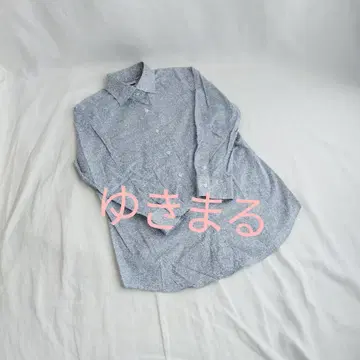 가마쿠라 셔츠 리버티 7부 소매 정도 36