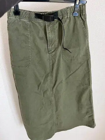 한정판 가격 인하 그라미치 베이커 롱 스커트 딥 그린