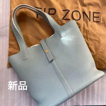 [ 새상품 ] TIP ZONE tip zone 가죽 토트백 핸드백