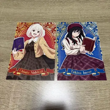 리코리스 리코일 혜택 엽서