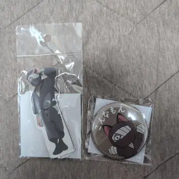 닌타마 란타로 잣토 곤나몬 아크릴 스탠드 캔뱃지 세트 난자타운