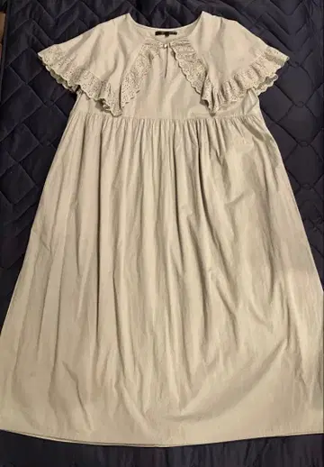 SUGAR SPOON 옷깃이 귀여운 롱 원피스