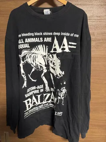 AA= 우에다 타케시 발자크 콜라보 붕소T