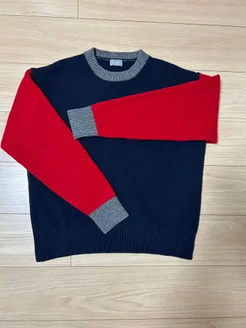 매킨토시 철학 울 혼방 스웨터