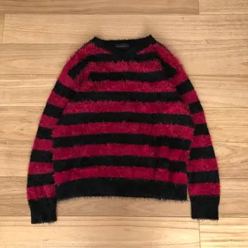 Neos addictive design 보더 샤기 니트 네오스 빨검