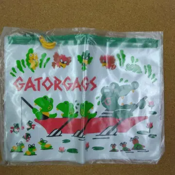 헤이세이 레트로 산리오 GATORGAGS 파우치 1991년 일본제 초레어
