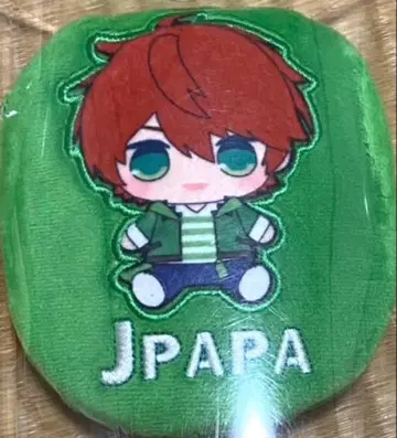 컬러풀 피치 아플리케 파우치 쟈파파