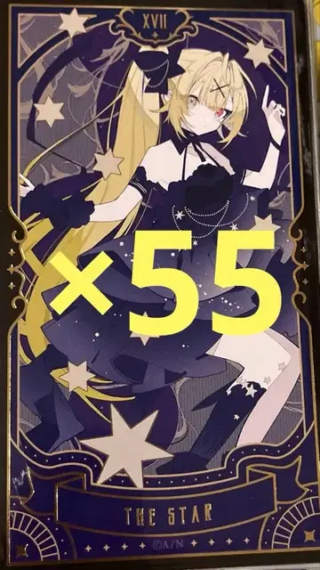 니지산지 호시카와 사라 타로 카드 55장 세트