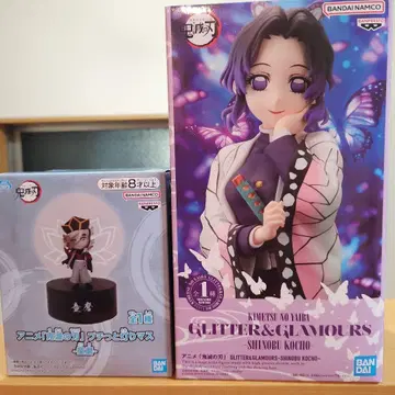 귀멸의 칼날 푸치토 등불 도우마 코쵸우 시노부 2체 세트