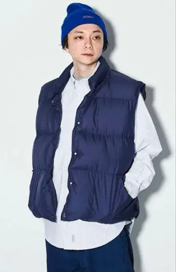 SEDAN ALL-PURPOSE 클래식 다운 베스트 네이비