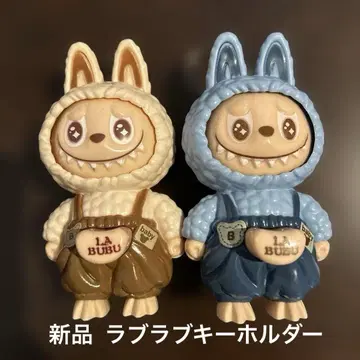 새상품 LA BUBU 토끼 캐릭터 키링 2개 세트