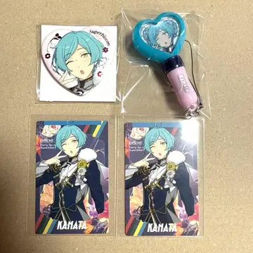 앙스타 스타포니4 심해  하트 캔뱃지 미니 응원봉 카드