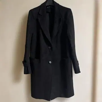 ZARA 스웨이드풍 체스터 코트