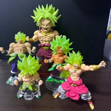 브로리 먹선 작업품 포함 6체 세트