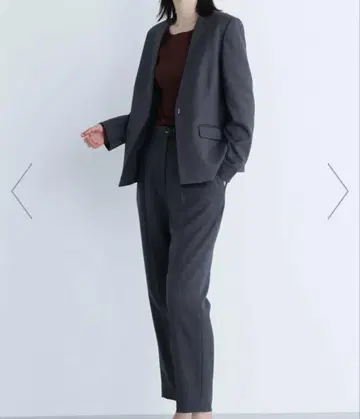 내추럴 뷰티 베이직 울 스티드라이크 트윌 셋업