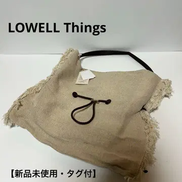 LOWELL Things 프린지 HOBO 토트 미사용 택 포함