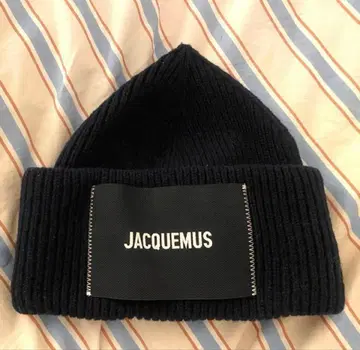 JACQUEMUS 네이비 니트 모자