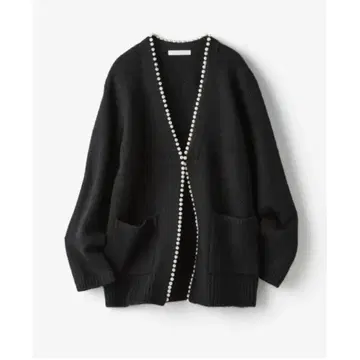 DoCLASSE 두클라쎄 울 혼방 플러피 펄 가디건