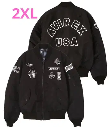 AVIREX x ATEEZ / 리버서블 MA-1