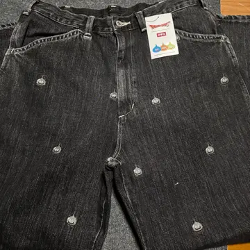 Edwin 드래곤 퀘스트 메탈 슬라임 LOOSE FIT BIG 포켓