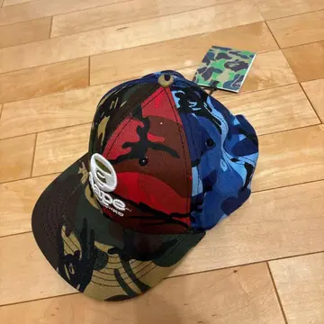 Aape 카모플라쥬 캡 미사용 택 포함