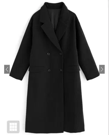 페이크 울 더블 버튼 체스터 코트 [k9298d]