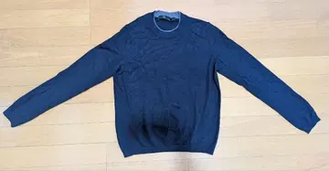 유니클로 플러스제이 크루넥 스웨터 네이비 S 사이즈