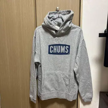 CHUMS 그레이 후드티 L 사이즈
