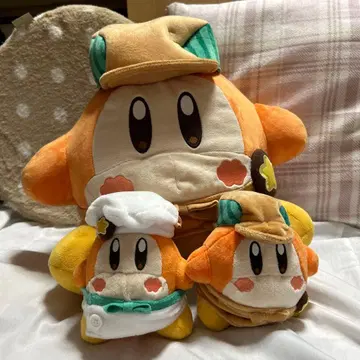 커비 카페 봉제 인형 모음